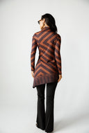 TERRA SWIM TOP -BROWM