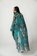 JADE SWIM KIMONO - EMERALD GREEN