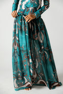 JADE SWIM SKIRT -Emerald Green