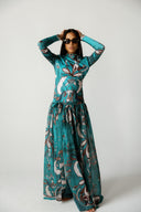 JADE SWIM SKIRT -Emerald Green
