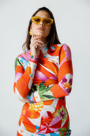 MARINA SWIM TOP -ORANGE