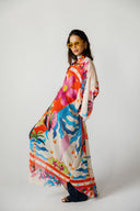 MARINA SWIM KIMONO - ORANGE