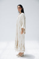 GOLDEN LINEN DRESS -Beige