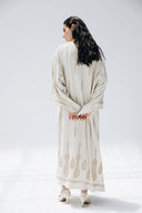 GOLDEN LINEN DRESS -Beige