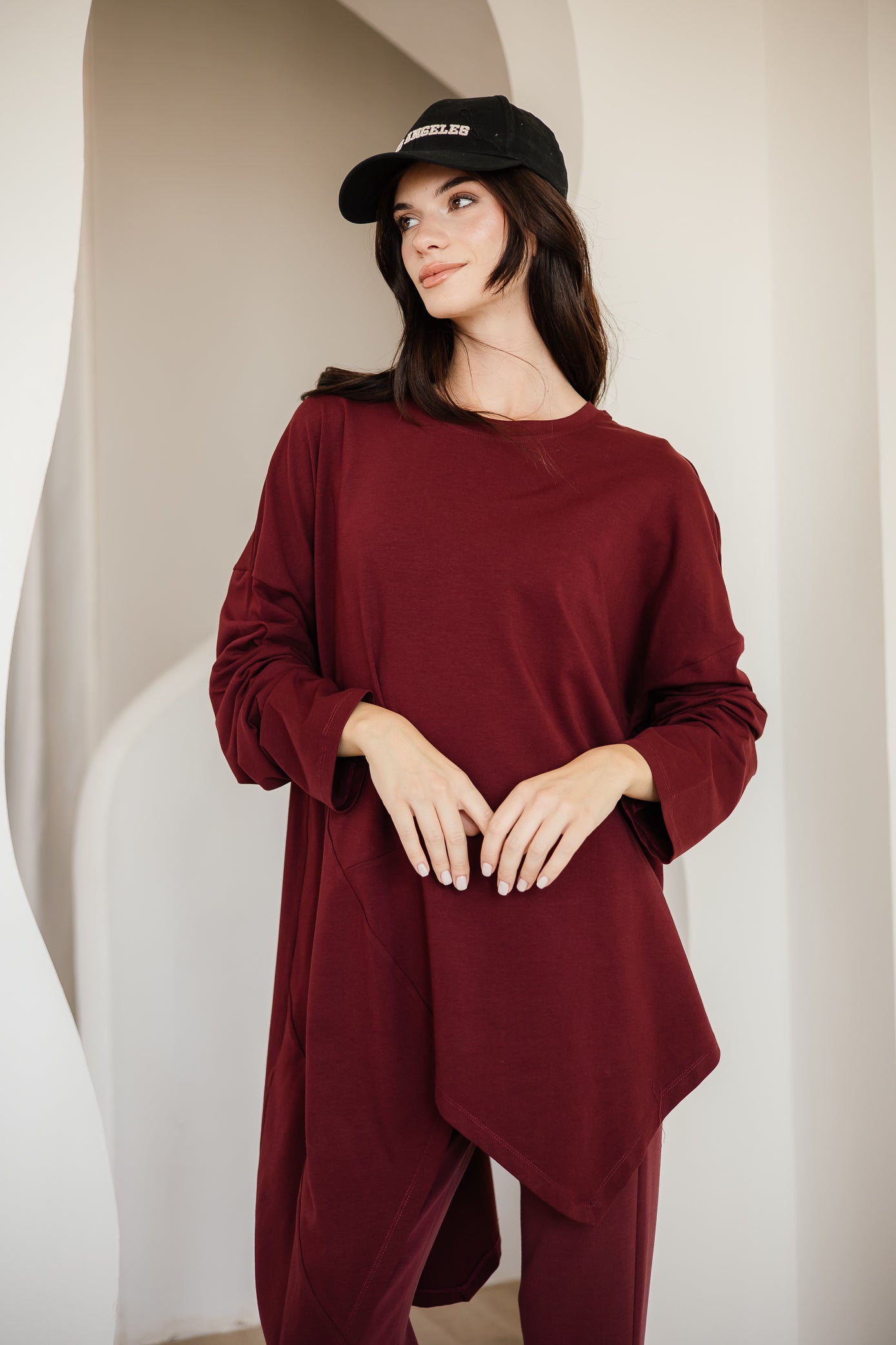 HIGH LOW T-SHIRT