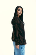 CHOCOLATE KNIT PULLOVER