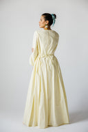PURE GLOW MAXI DRESS -BUTTER YELLOW