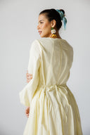 PURE GLOW MAXI DRESS -BUTTER YELLOW