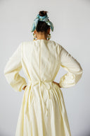 PURE GLOW MAXI DRESS -BUTTER YELLOW