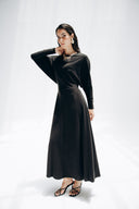 Midnight Muse Dress -BLACK