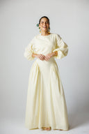 PURE GLOW MAXI DRESS -BUTTER YELLOW