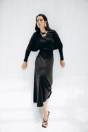 Midnight Muse Dress -BLACK