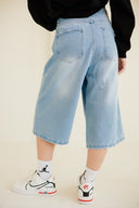 Low Waist Denim Short