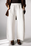 LOWRAISE BALLOON PANTS -OFF WHITE