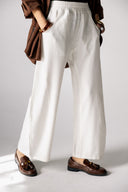 LOWRAISE BALLOON PANTS -OFF WHITE