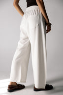 LOWRAISE BALLOON PANTS -OFF WHITE