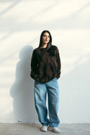 CHOCOLATE KNIT PULLOVER