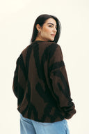 CHOCOLATE KNIT PULLOVER
