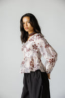 FLORAL GRACE BLOUSE -SIMON