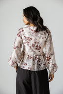 FLORAL GRACE BLOUSE -SIMON