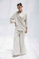 FLOWY ELEGANCE PANTS -Beige