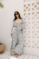 VELORA CARDIGAN -MINT GREEN