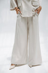FLOWY ELEGANCE PANTS -Beige