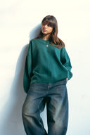 V-NECK KNIT PULLOVER