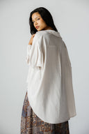 Minimalist Relaxed Shirt -cafe