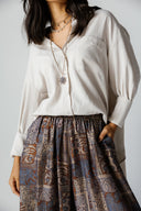 Minimalist Relaxed Shirt -cafe