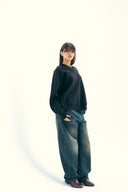 V-NECK KNIT PULLOVER