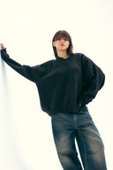 V-NECK KNIT PULLOVER