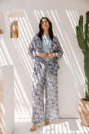 SUMMARY SHEER SHIRT - BLUE
