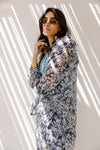 SUMMARY SHEER SHIRT - BLUE