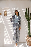 SUMMARY SHEER SHIRT - BLUE