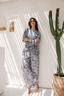 SUMMARY SHEER SHIRT - BLUE