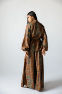 WARM PATCHWORK PANTS -HAVAN