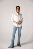 FLARE DENIM PANTS -LIGHT BLUE
