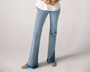 FLARE DENIM PANTS -LIGHT BLUE