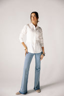 FITTED SHIRT -OFF WHITE