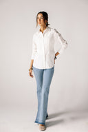 FLARE DENIM PANTS -LIGHT BLUE