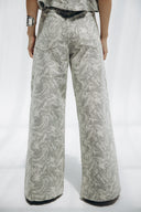 MARBLE MUSE DENIM PANTS -light gray