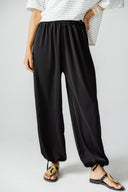 COMFY WIDE PANTS -BLACK