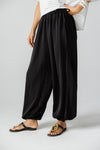 COMFY WIDE PANTS -BLACK