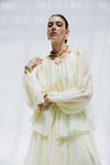 Flow Tie Blouse -Beige