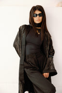 MIDNIGHT FLOW CARDIGAN -BLACK