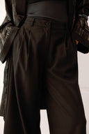 Classic Minimal Pants -BLACK
