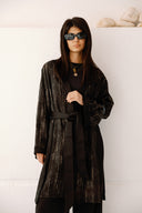 MIDNIGHT FLOW CARDIGAN -BLACK