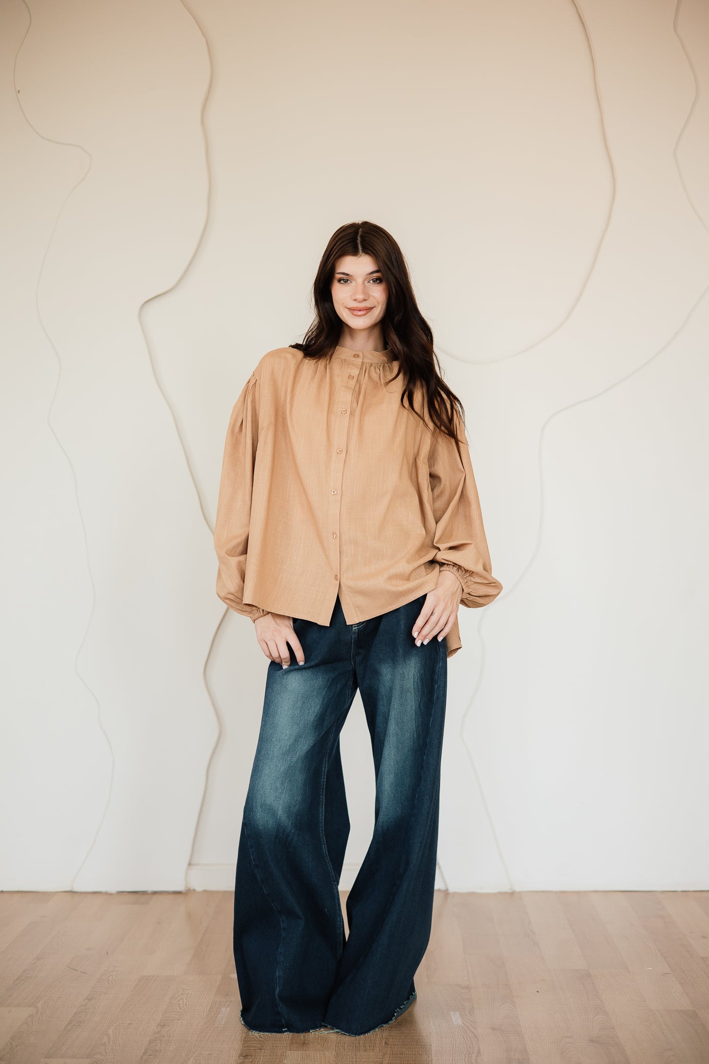 LINEN BLOUSE