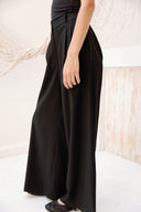 Classic Minimal Pants -BLACK